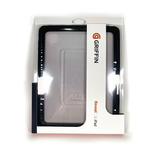 Griffin Reveal Hard Shell Case 1st Original iPad Black Clear GB01619